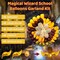 170 PCS Wizard School Balloon Garland – Burgundy & Gold for Kids Birthday & Baby Shower